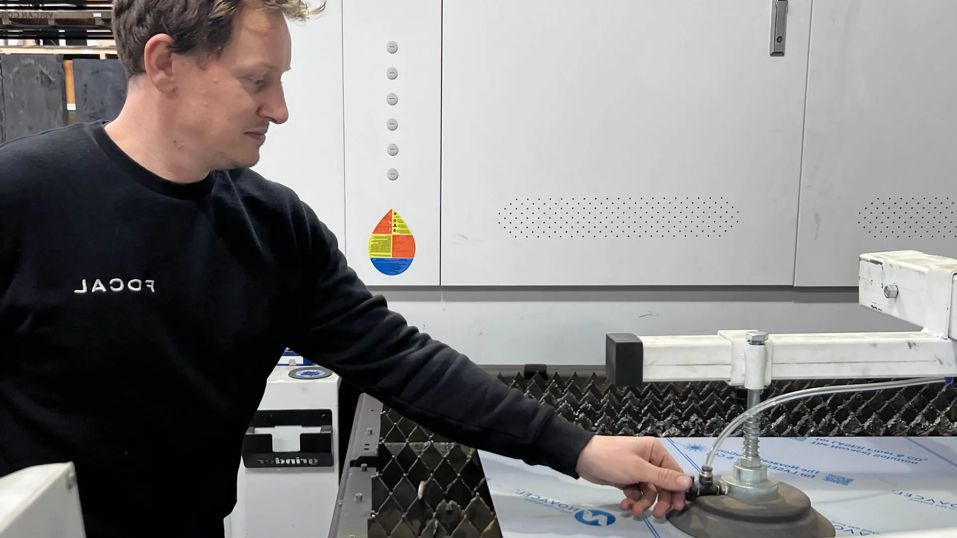 FOCAL fibre laser cutting studio in Queenstown